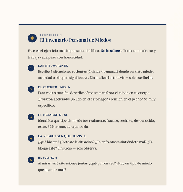 Ejercicios de introspección guiados paso a paso
