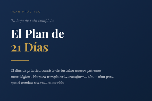 Plan de 21 días con rituales diarios