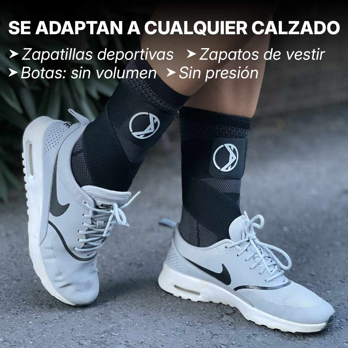 2 Mangas de compresión Coprex® Alivio dolor de pies y talón