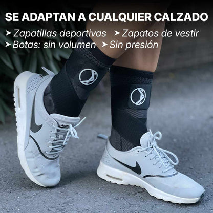 2 Mangas de compresión Coprex® Alivio dolor de pies y talón